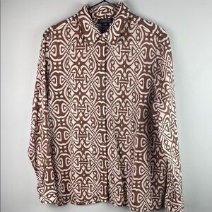 Jones New York Signature Button-Front Shirt Size XL